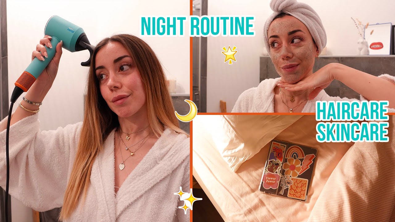 NIGHT ROUTINE 2024 | relax & haircare routine 🌙