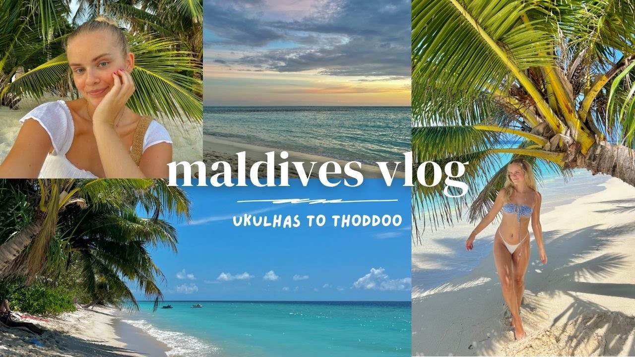 MALDIVES VLOG | Ukulhas to Thoddoo by Public Ferry | Local Island Hopping