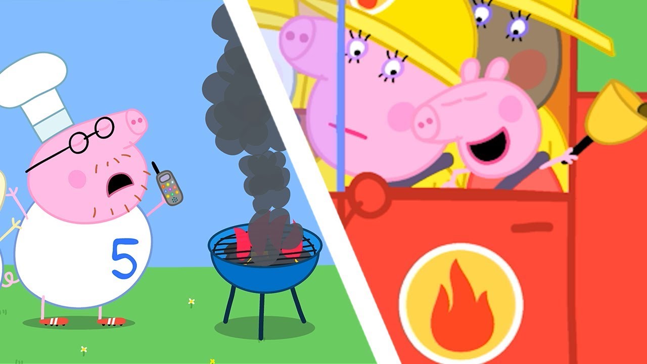 Peppa Pig Świnka Peppa po Polsku | Peppa i straż pożarna | Bajki Po Polsku