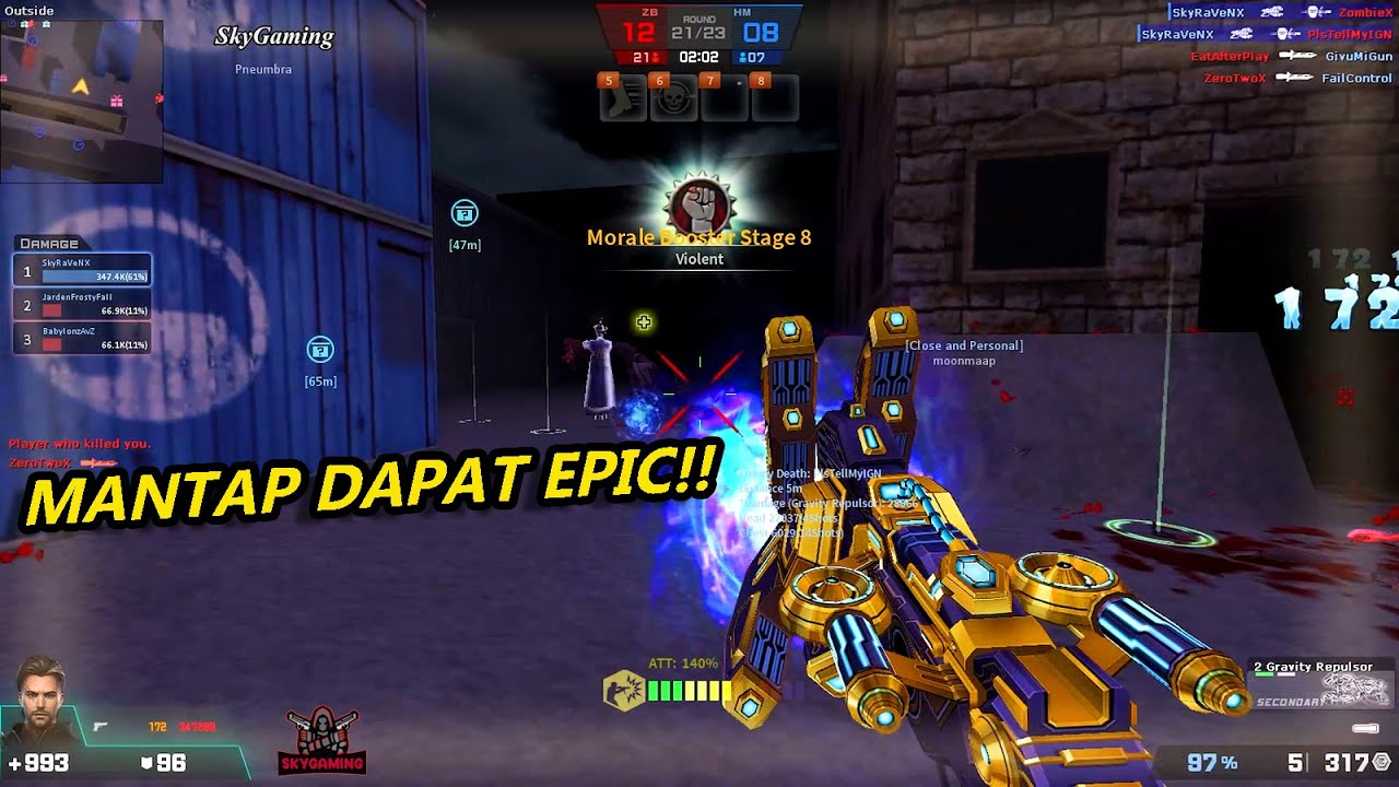 [CS:N] 23 Round Random Weapon Assault Gameplay [4K], Hari Terakhir Mode ini - Counter Strike Nexon
