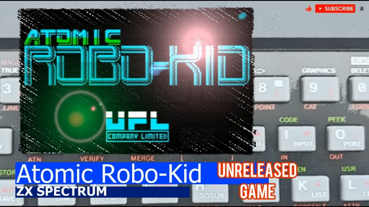ZX Spectrum -=Atomic Robo Kid=- unreleased game