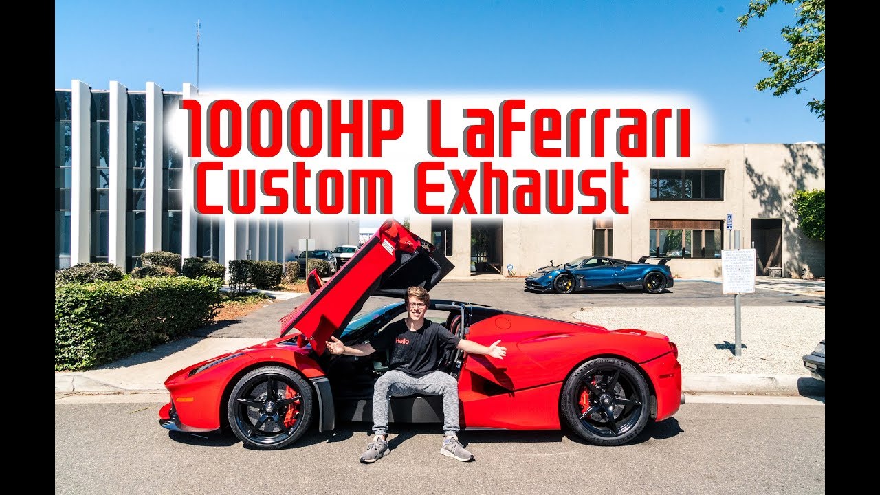 World's FIRST Modified LaFerrari! FXXK Exhaust Sound and Power Tune