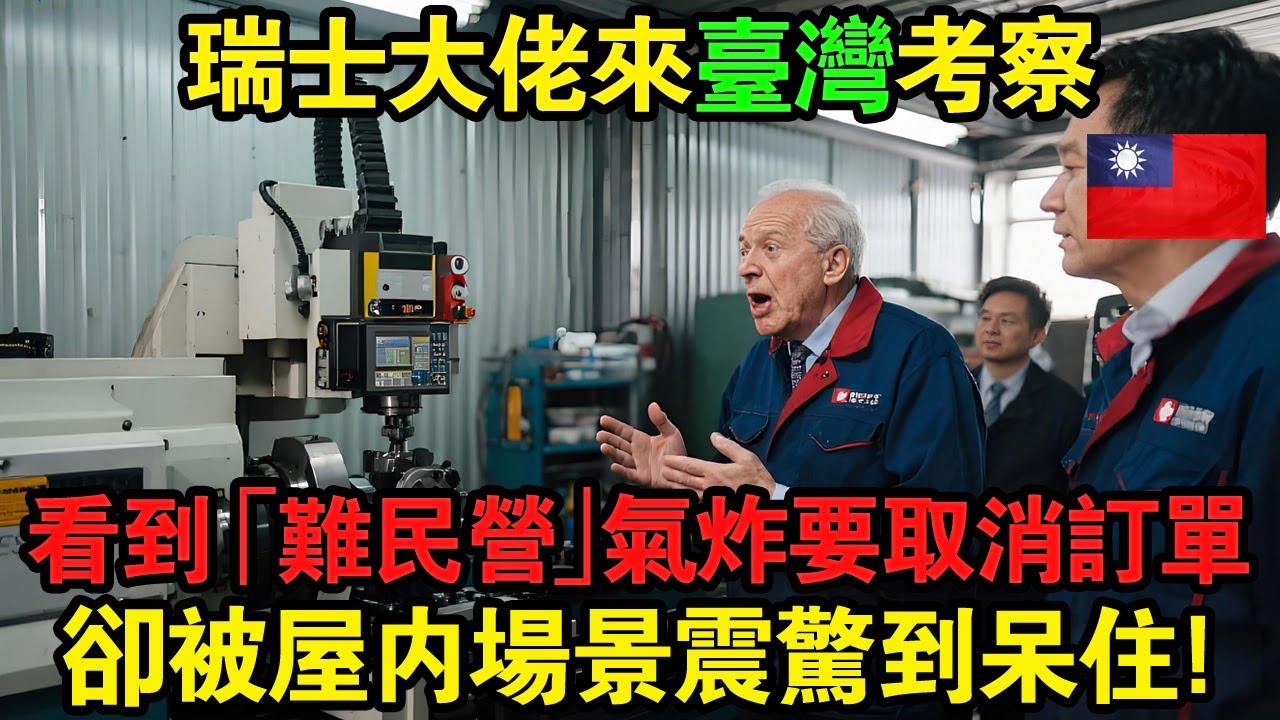 瑞士大佬來台灣考察，原本以為會看到像蘋果總部一樣的未來感工廠，卻被Google帶到「髒亂差」鐵皮屋，當場氣炸要取消訂單！結果鐵捲門一拉開，他直接呆住、忘了呼吸…#taiwan #台灣  #台灣科技