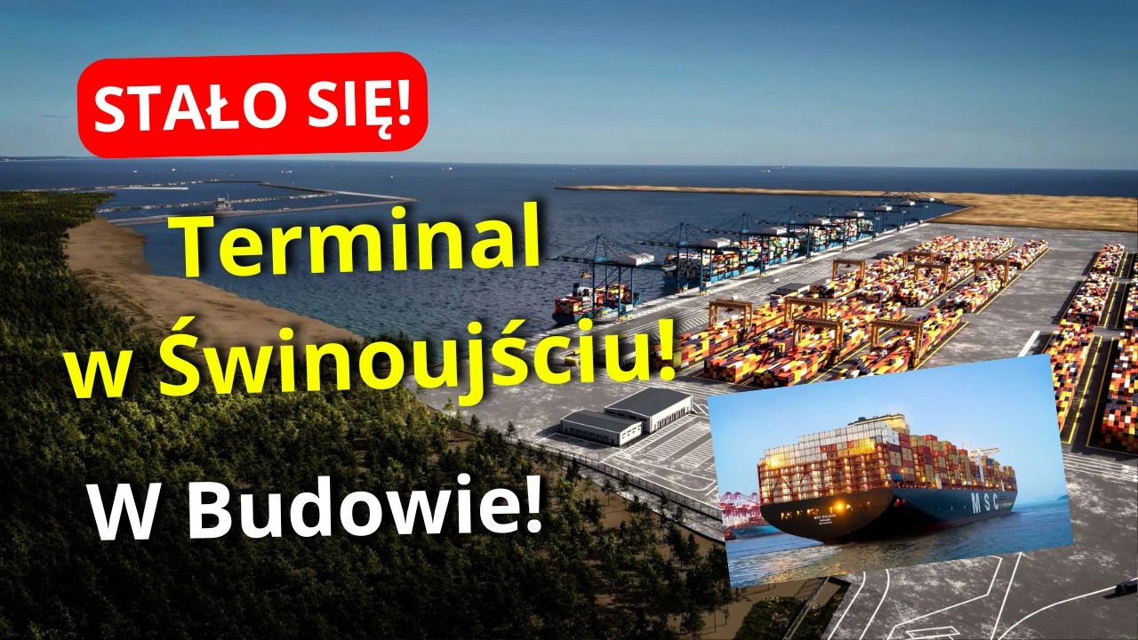 STAŁO SIĘ! Budowa Głębokowodnego Terminala w Świnoujściu ROZPOCZĘTA! Jak Będą Przebiegać Prace?