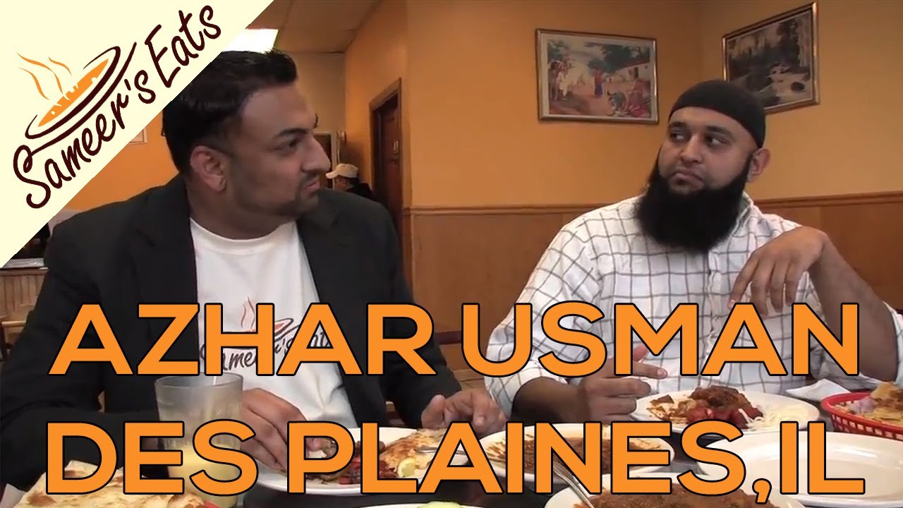 Sameer grabs lunch in Chicago with Azhar Usman