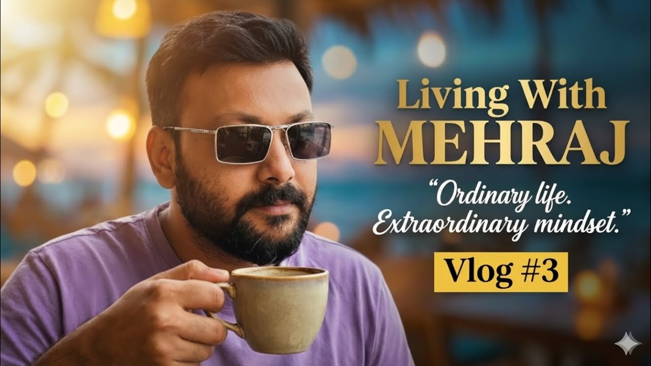 Living With Mehraj | Ordinary Life, Extraordinary Mindset | Vlog #3
