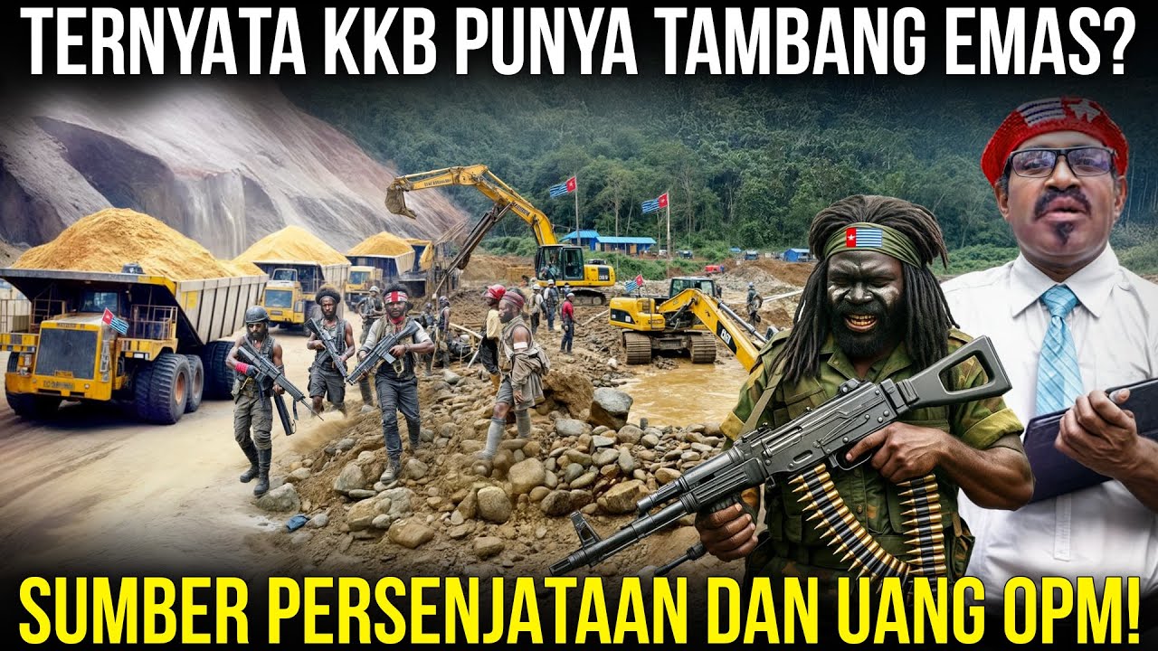 PANTAS BANYAK NEGARA ASING BANTU KKB!? Dari Mana KKB Mendapatkan Uang dan Senjata?