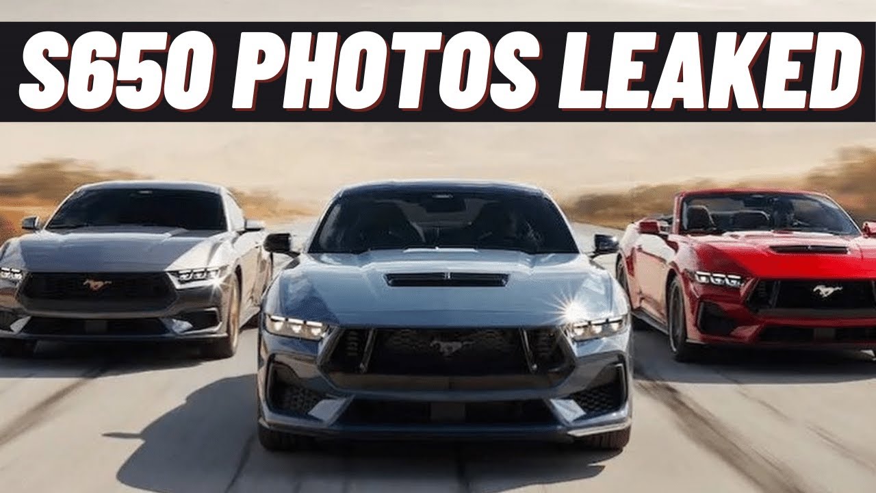 S650 Photos Leaked. Is this the 2024 Mustang?