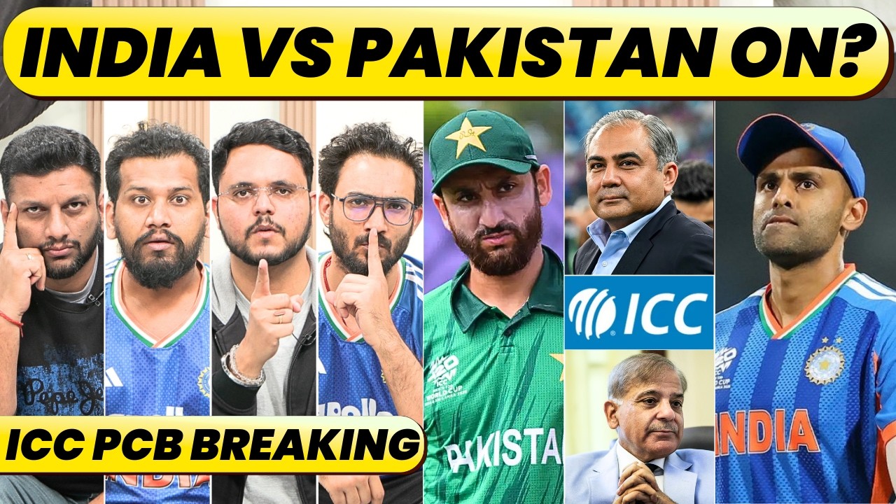 🔴INDIA PAKISTAN BREAKING: PCB U TURN ON BOYCOTT, TALKS AFTER PAK’s 1st WIN