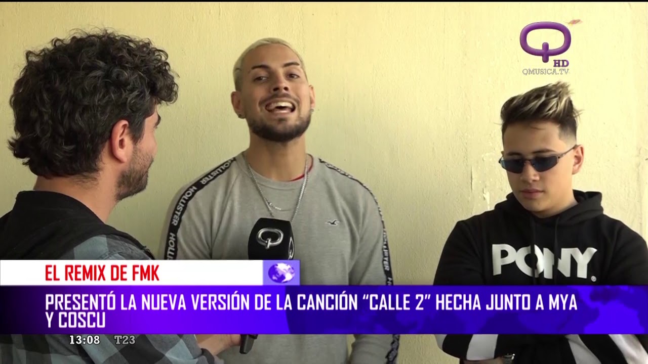El Remix de FMK, Coscu y Mya juntos en Qnoticias