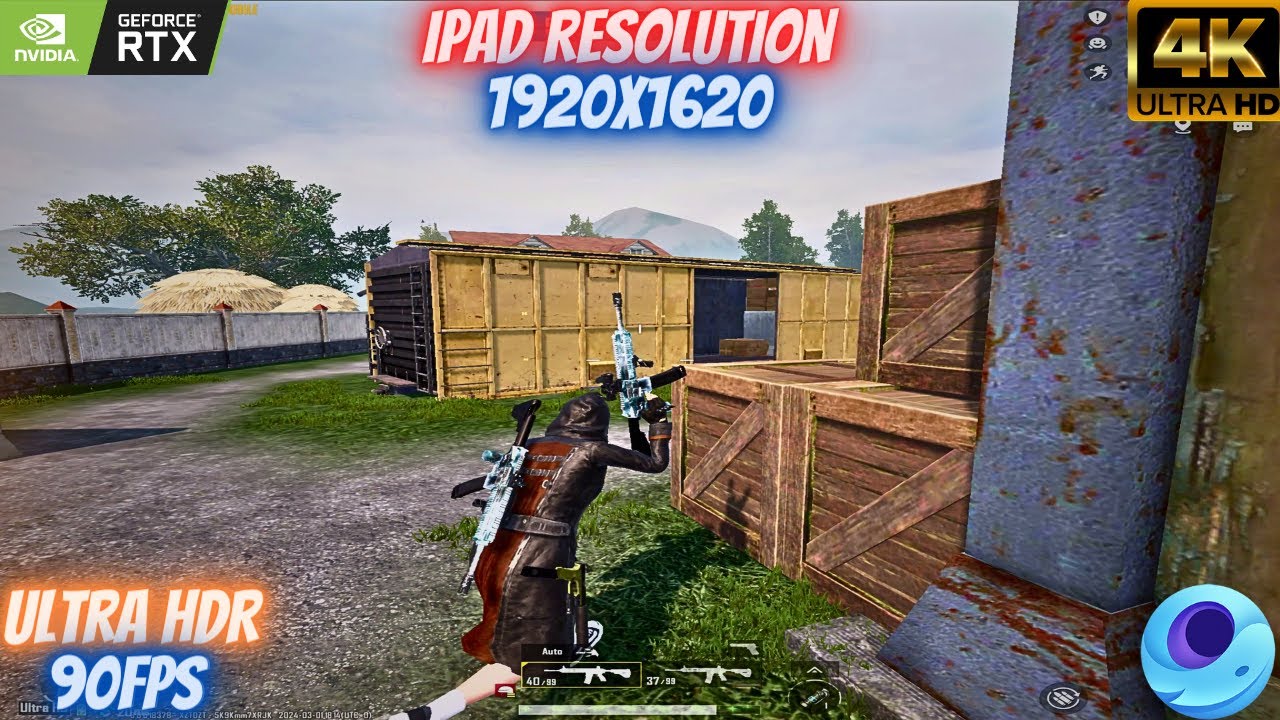 1920X1620 Ipad Resolution For PUBG Mobile Gameloop 32bit - Ultra HDR+90FPS - IKZ GAMING