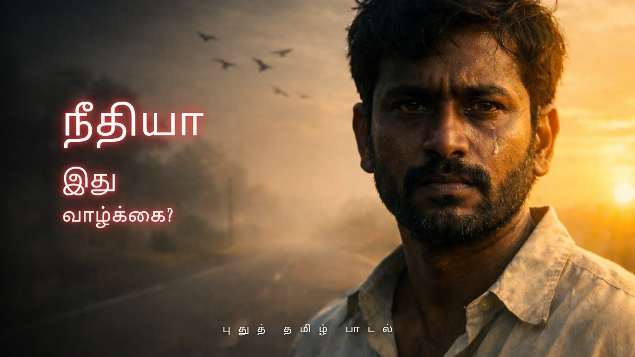 நீதியா இது வாழ்க்கை?  மனதை கிழிக்கும் தமிழ் கவிதை பாடல் - Tamil Emotional Song