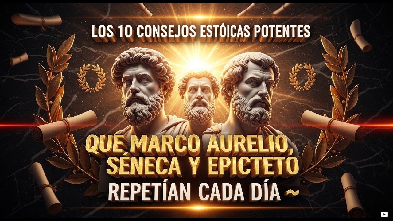 Forja CUERPO y MENTE de ACERO: Los 10 Consejos CLÁSICOS Estoicos  Vivían Cada Día 🏛️⚔️💪