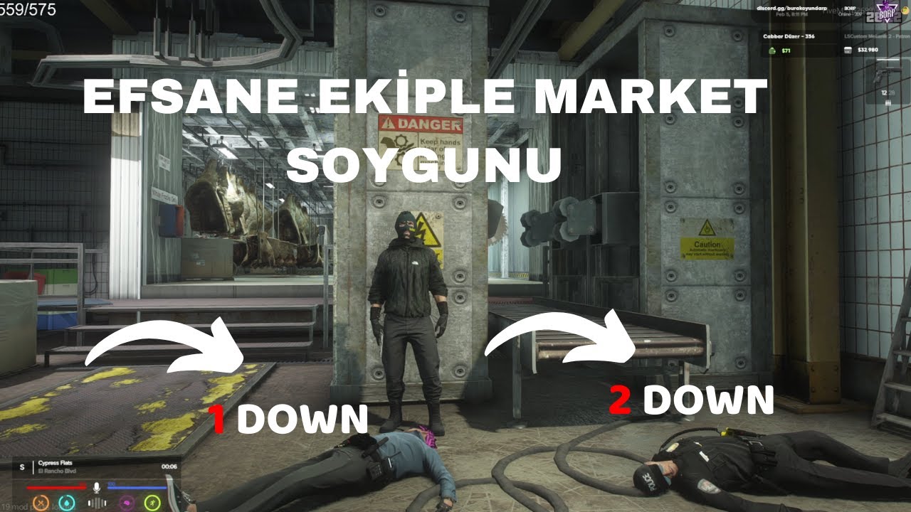 ATİLLABERK +3 KİLL MARKET SOYGUNU! EKİP EFSANE! | borp