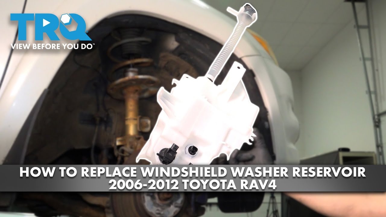 How to Replace Windshield Washer Reservoir 2006-2012 Toyota RAV4