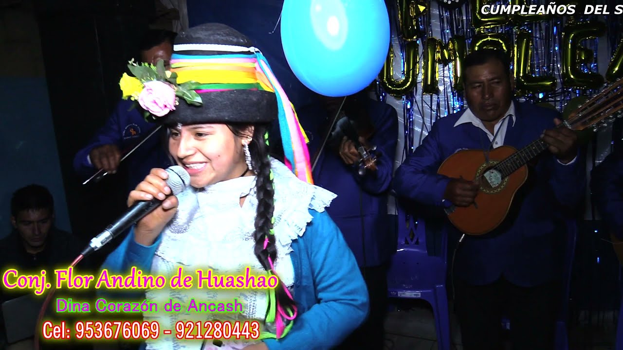 3 DINA CORAZON DE ANCASH EN CUMPLEAÑOS DEL SR MODESTO YANAC EN ICHOCA HUARAZ - JULIO 2021