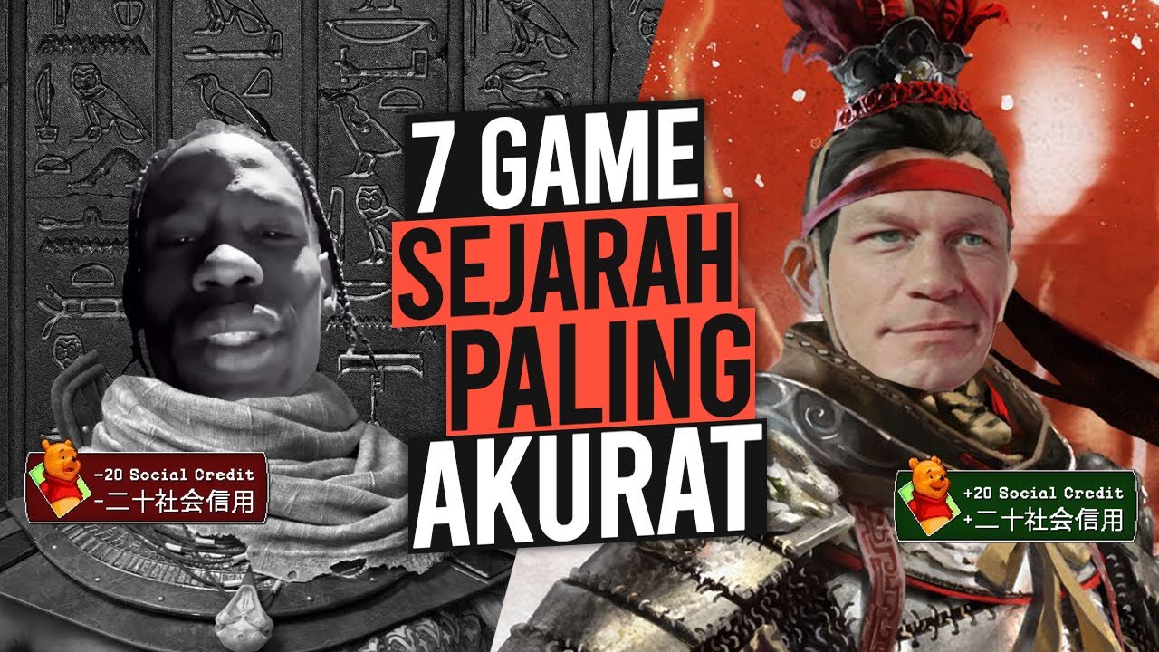 7 GAME Bertema Sejarah Paling Akurat
