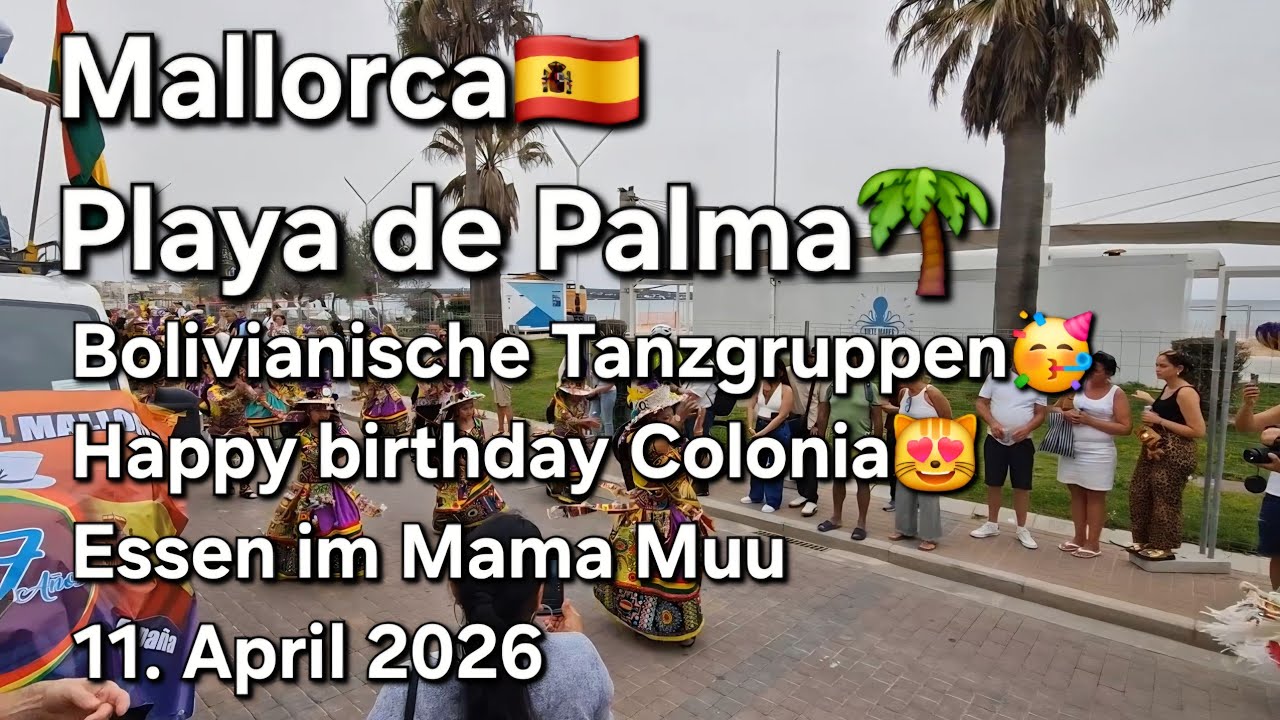 🌴Playa de Palma Kompakt - 🥳Tag & Nacht am Ballermann |&hearts;️Mallorca VLOG 11. April 2026