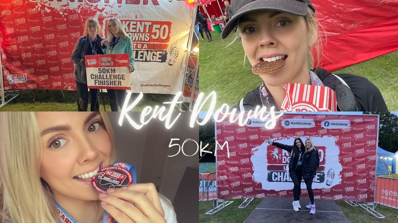 I DID IT AGAIN 😬 Another 50km, another medal 😃🥳✨ Kent Downs ultra challenge l Jay Ellen