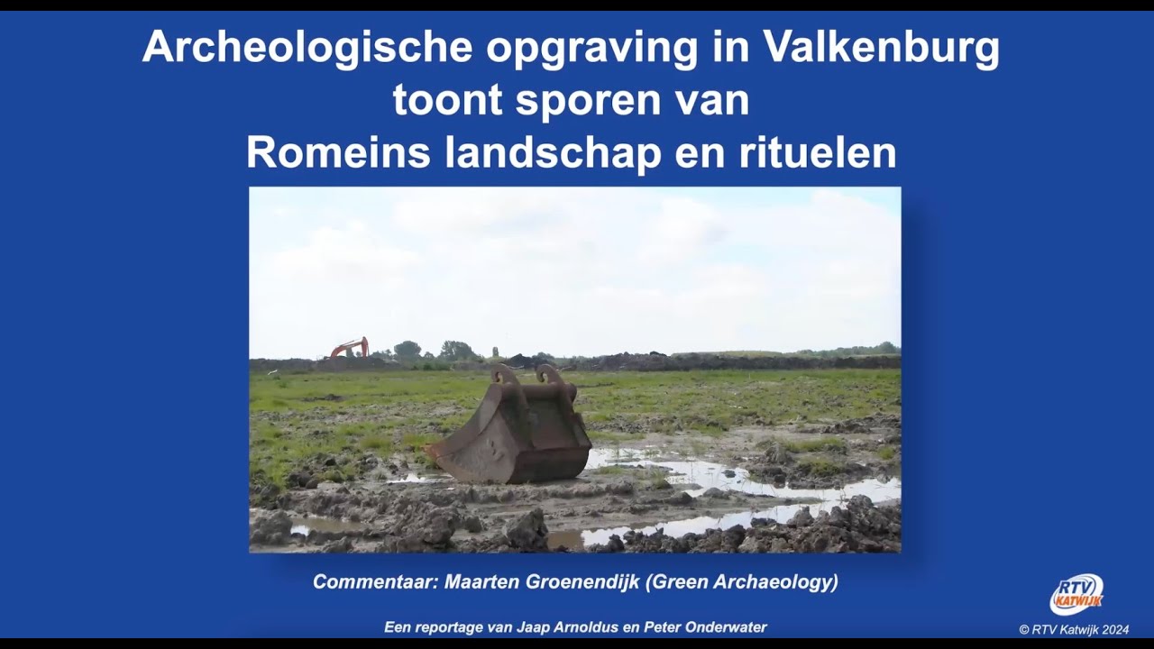 Archeologische opgravingen Valkenburg juni 2024