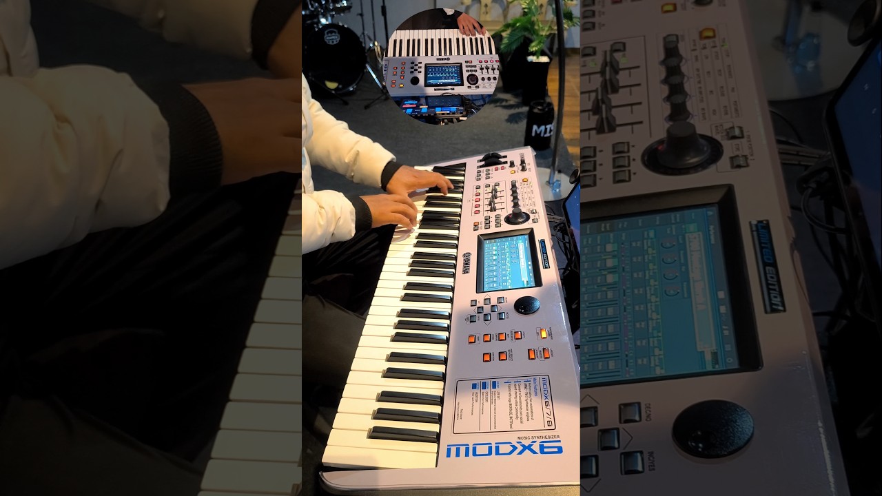 Yamaha Modx6 timbre Piano/Pad/Sinth string