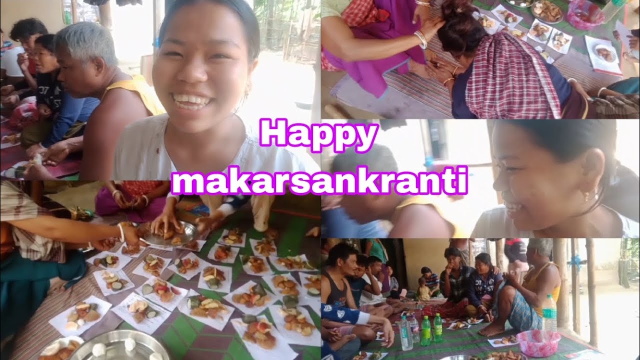 Makarsankranti ka din sabi paribarke sath#makarsankranti #vlog