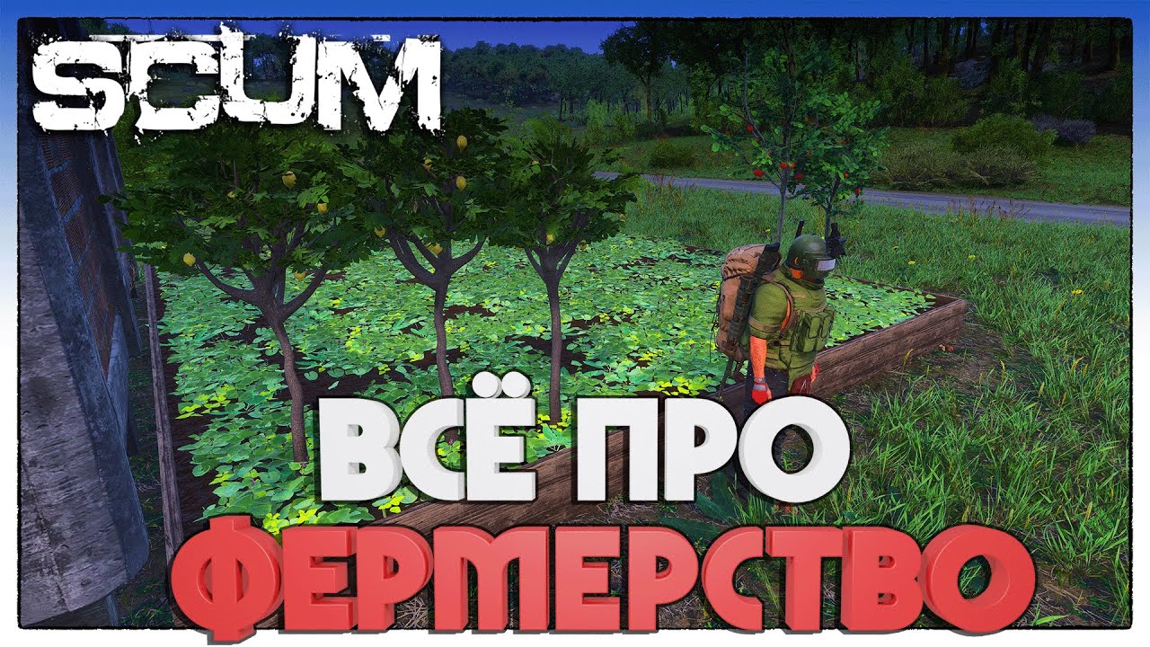 SCUM ► ГАЙД ФЕРМЕРСТВО