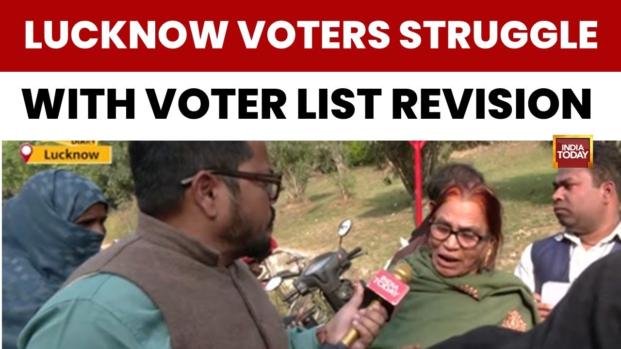 Lucknow: Displaced Akbar Nagar residents struggle with voter list revision | India Today