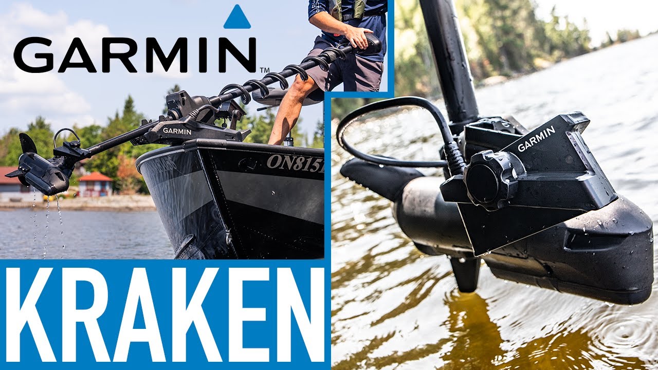 ПЕРВЫЙ ВЗГЛЯД! Garmin Force KRAKEN (высокотехнологичный троллинговый мотор)