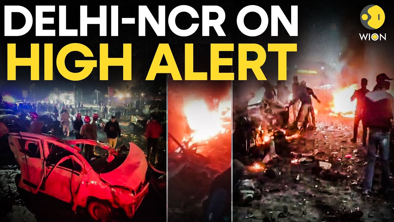 Delhi Red Fort Blast Live: High-Alert In Delhi-NCR After Blast Near Red Fort, 13 Dead, 20 Injured