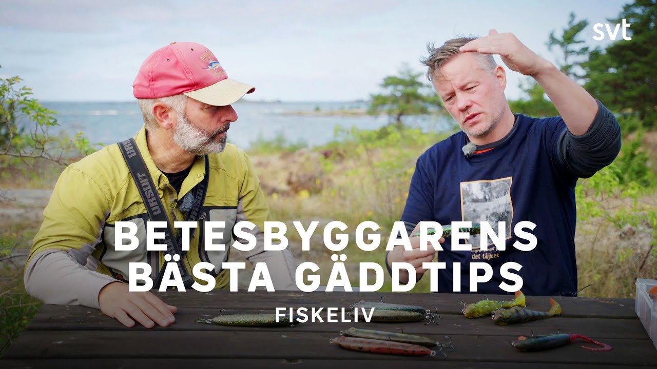 Betesbyggarens fem bästa gäddbeten  | Fiskeliv | SVT