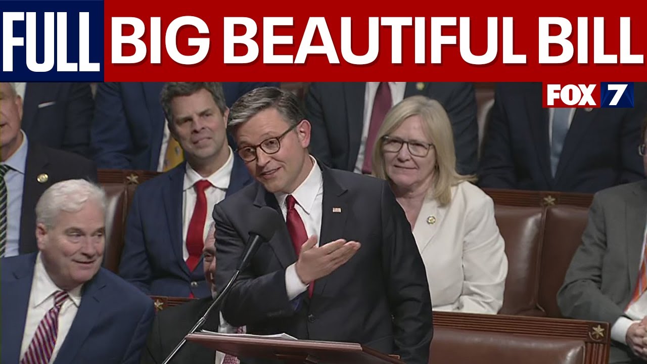 Speaker Mike Johnson ahead of Big Beautiful Bill vote: FULL SPEECH