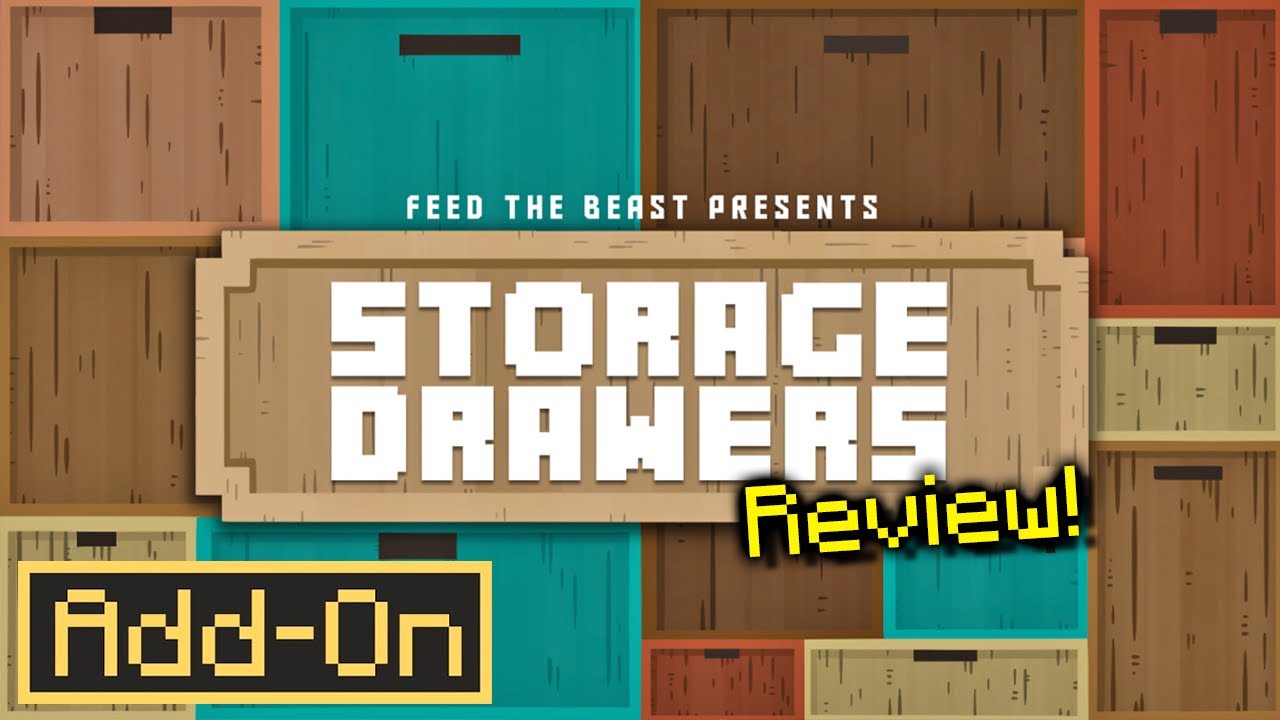 STORAGE DRAWERS ADDON: официальный подробный обзор порта Minecraft Bedrock!