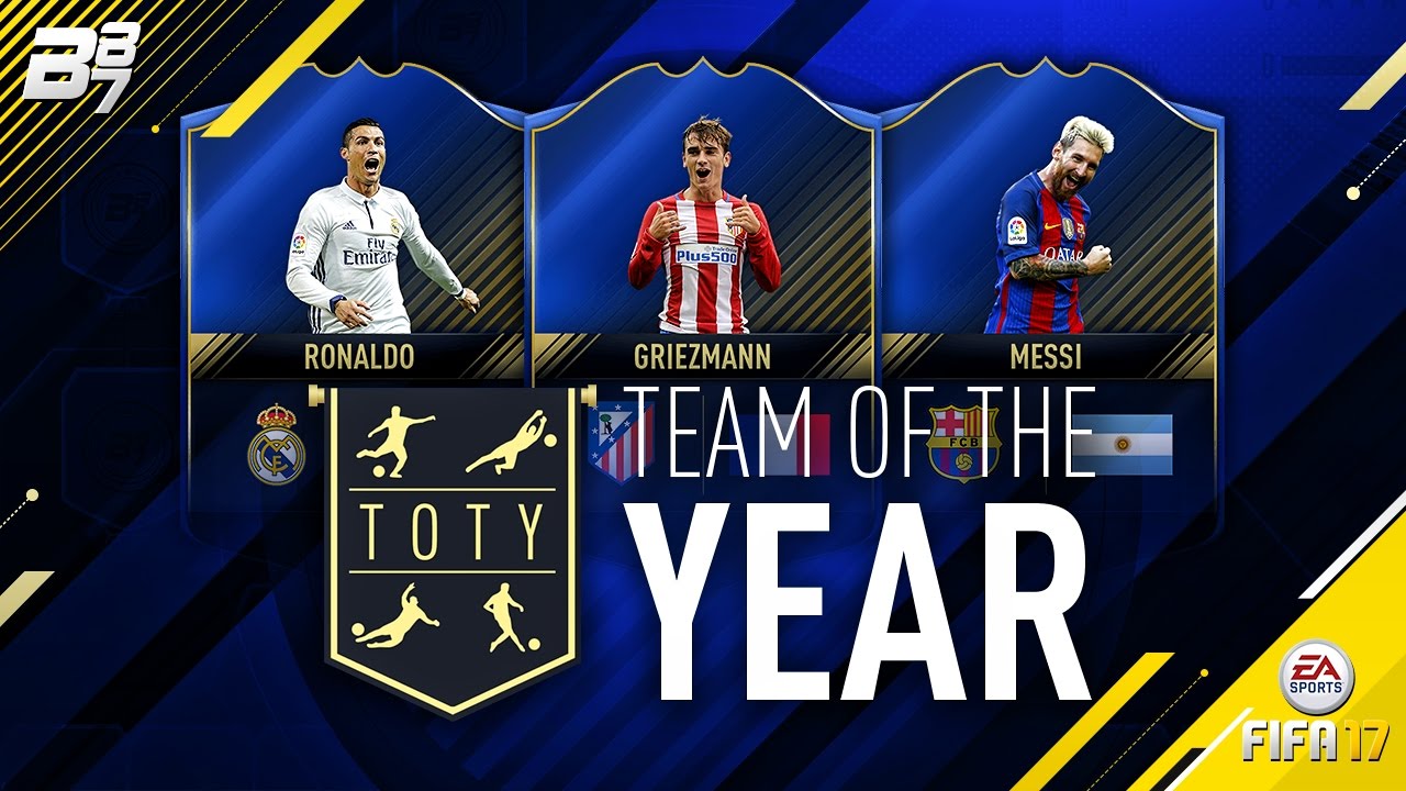 FIFA 17 TEAM OF THE YEAR! (TOTY)