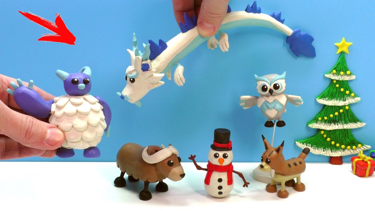 All Pets Adopt Me Winter Holiday with Clay 🎄 Roblox