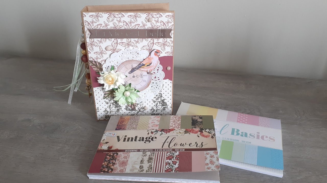 Tuto mini album avec les petits blocs action.