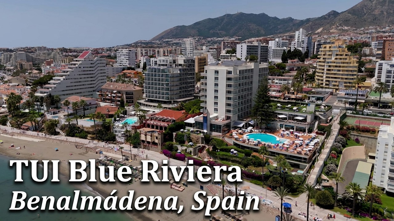TUi Blue Riviera Hotel - May 2025 #travel #holiday #drone #beach #spain