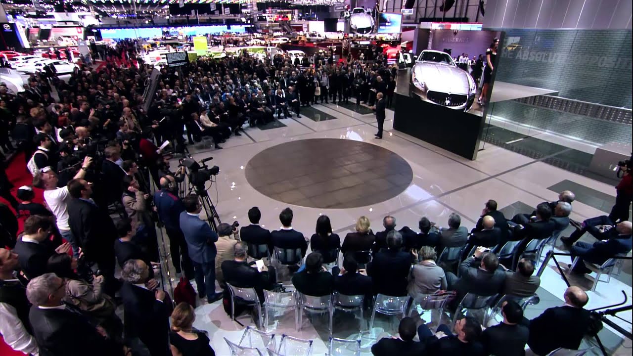 Maserati Press Conference at Geneva Motor Show 2014