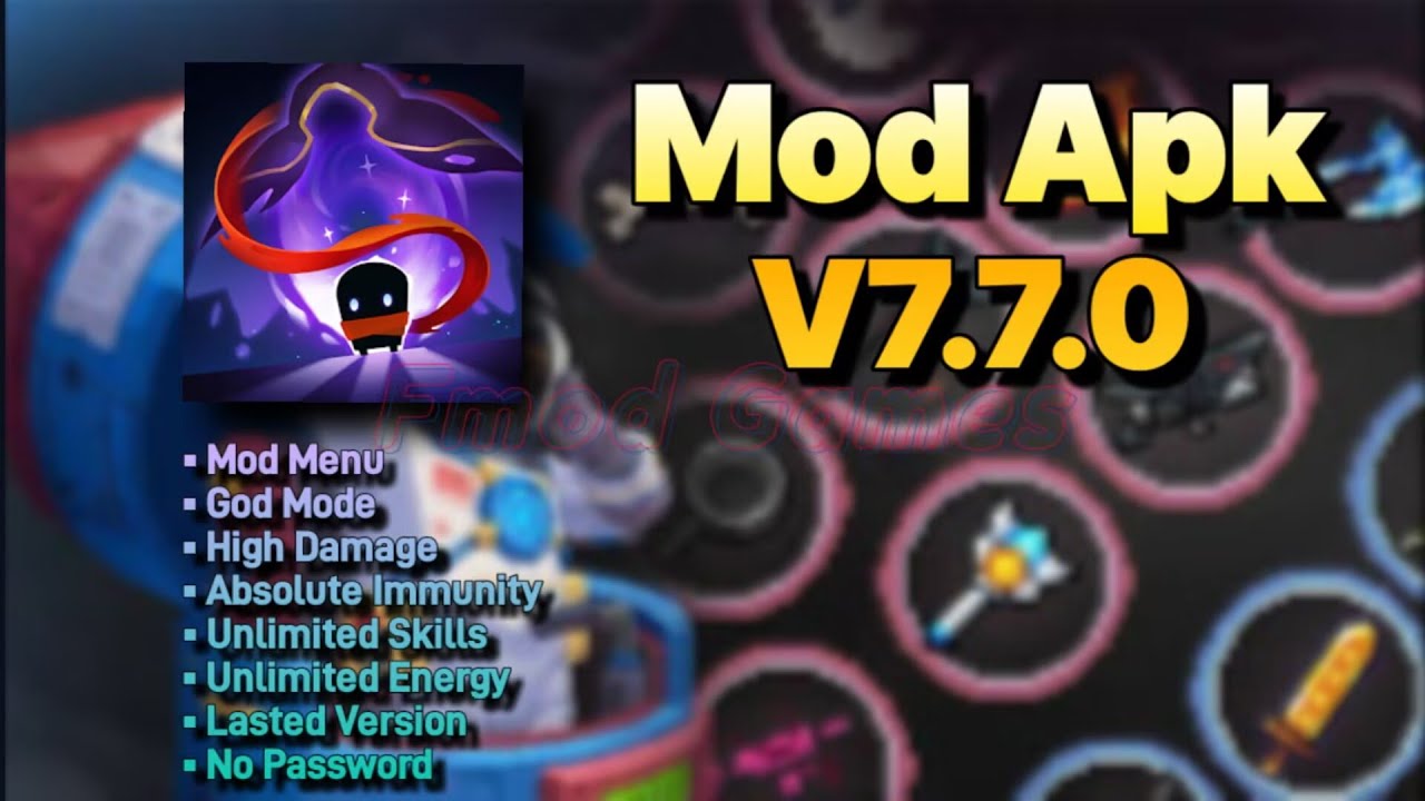 Soul Knight Mod Apk 7.7.0 | God mode  | Gameplay