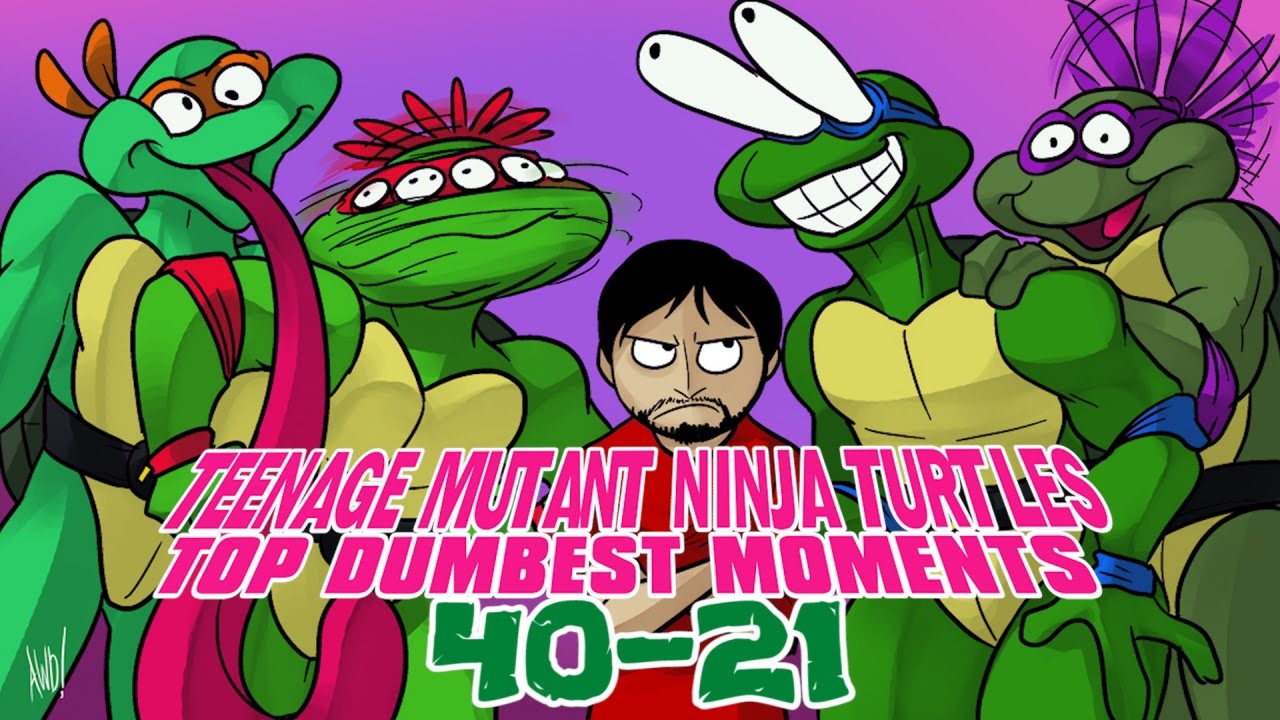 TMNT Top Dumbest Moments Part 1 - Phelous