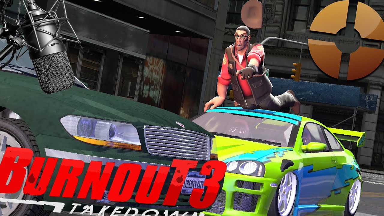 Burnout 3 TF2 DUB (10-я годовщина)