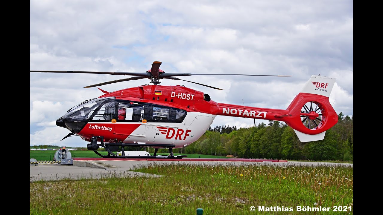 🚁Christoph 11 I DRF Luftrettung I First H145 Retrofit 5 blades D-HDST I  Villingen- Schwenningen