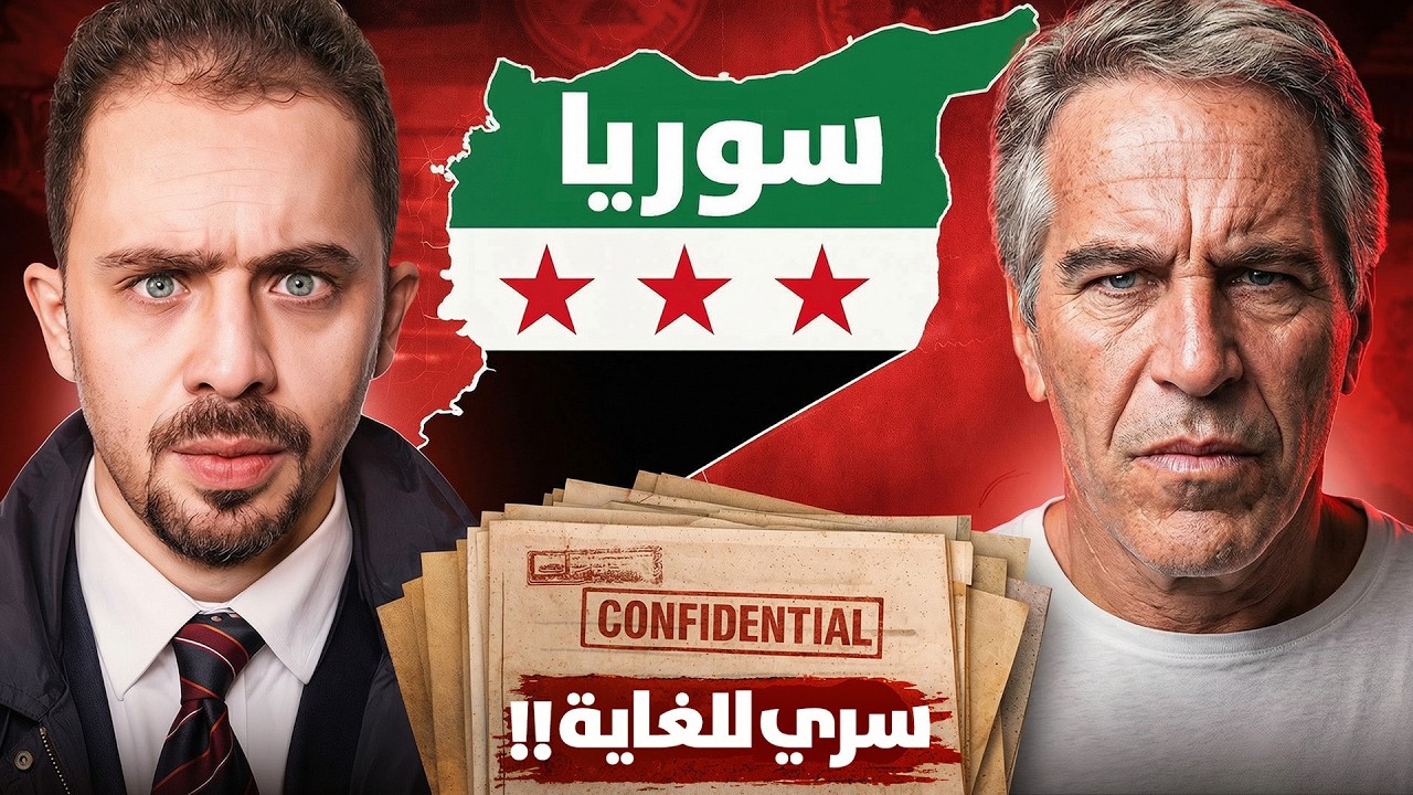 اخطر ملف بقضية ابستين …(أطفال سوريا)