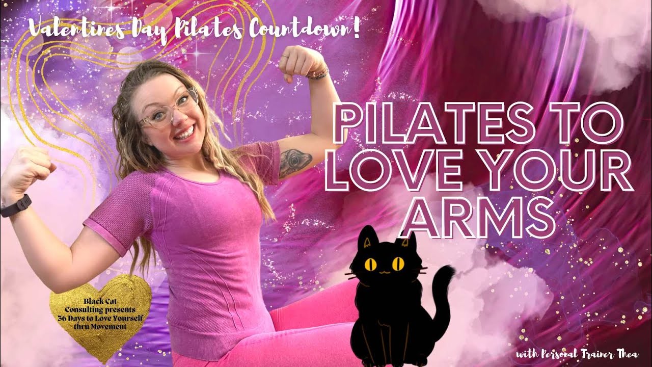 Weightless Arm Workout! Pilates to love your arms! with Personal Trainer Thea