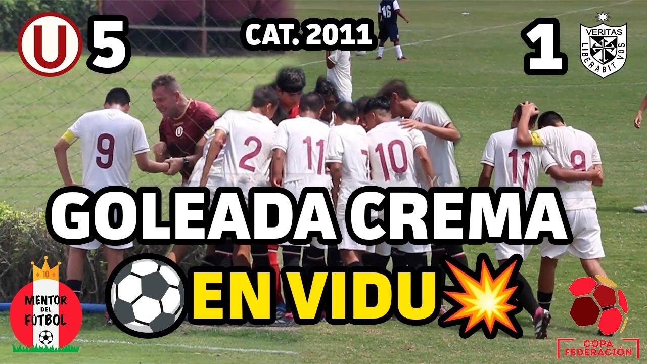 29-03-2024 ⚽🏆COPA FEDERACIÓN 🇵🇪 ¡GOLEADA EN VIDU! UNIVERSITARIO 5-1 USMP CAT. 2011