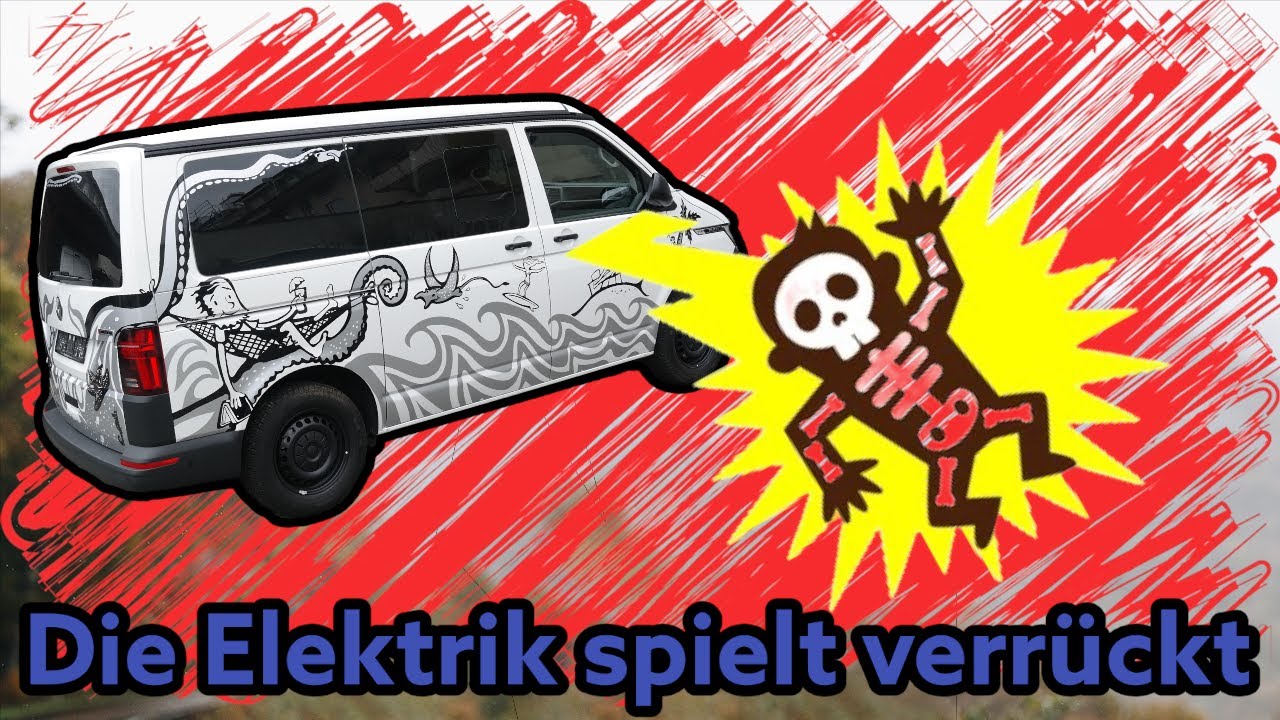 OctoLogbuch 2 : die Elektrik im Bulli spielt verrückt, Spuk oder Masse ??
