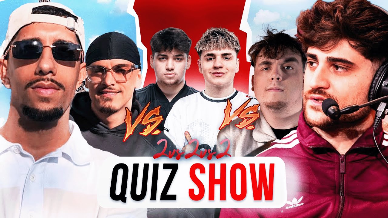 WELCHES TEAM IST SCHLAUER?!🤯 QUIZSHOW mit Kroko vs Jussef, Maus, Eldos und Musti😂🔥 | EliasN97 Gaming