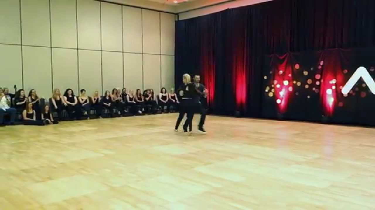 Midwest Westie Fest 2014 Pro Show - Tony Dovolani - Peta Murgatroyd