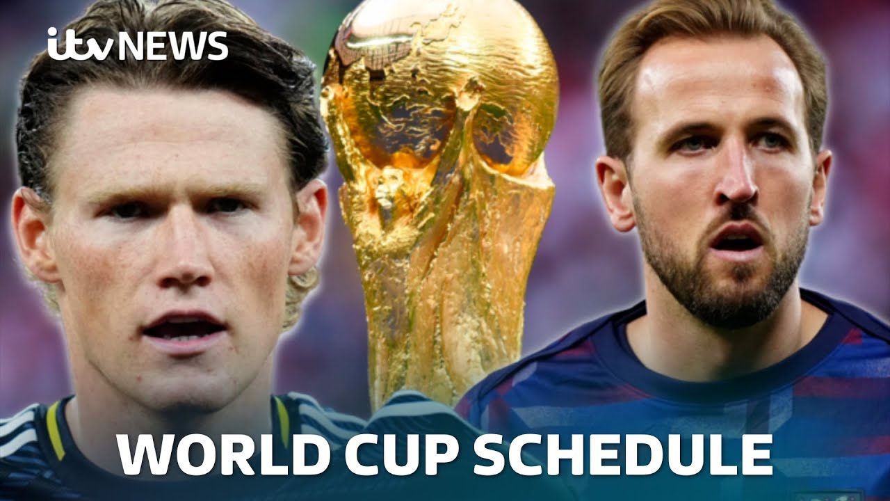 World Cup 2026: England and Scotland match venues and timings revealed