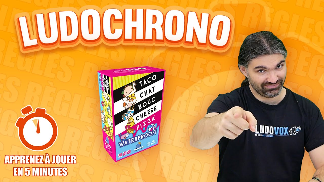 Ludochrono - Taco Chat Bouc Cheese Pizza Waterproof